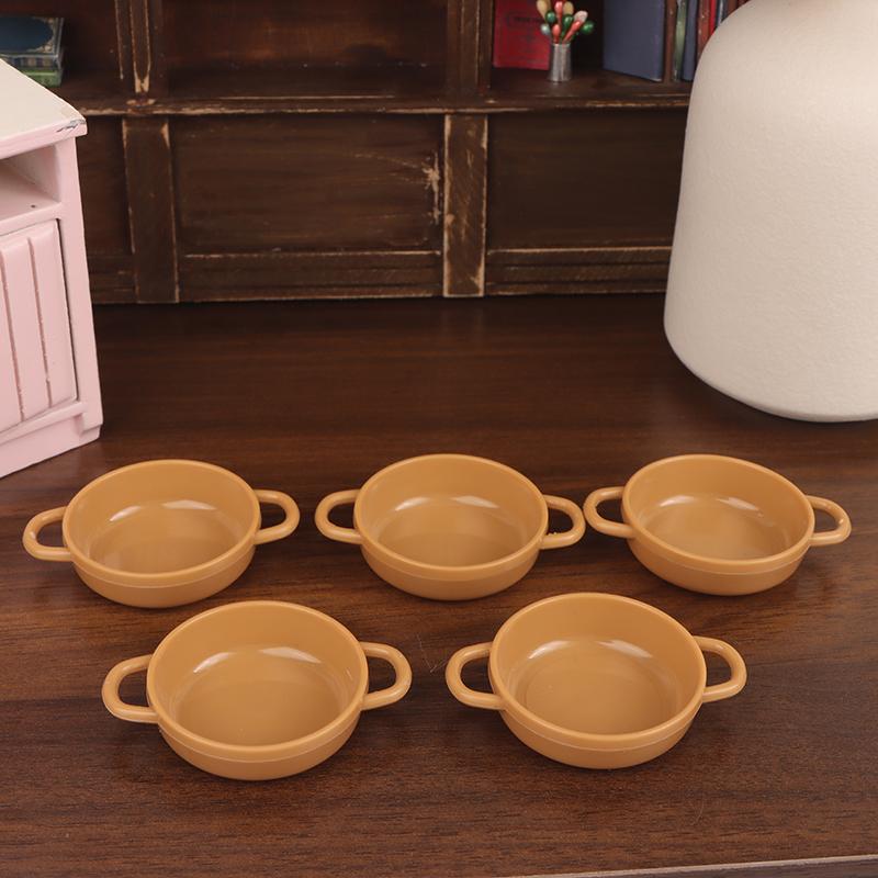 5Pcs 1/12 Dollhouse Simulation Soup Pot Model Dollhouse Miniature Kitchen Cookware Decoration Dolls House Accessories коричневий
5Pcs 1/12 Dollhouse Simulation Soup Pot Model Dollhouse Miniature Kitchen Cookware Decoration Dolls House Accessories коричневий