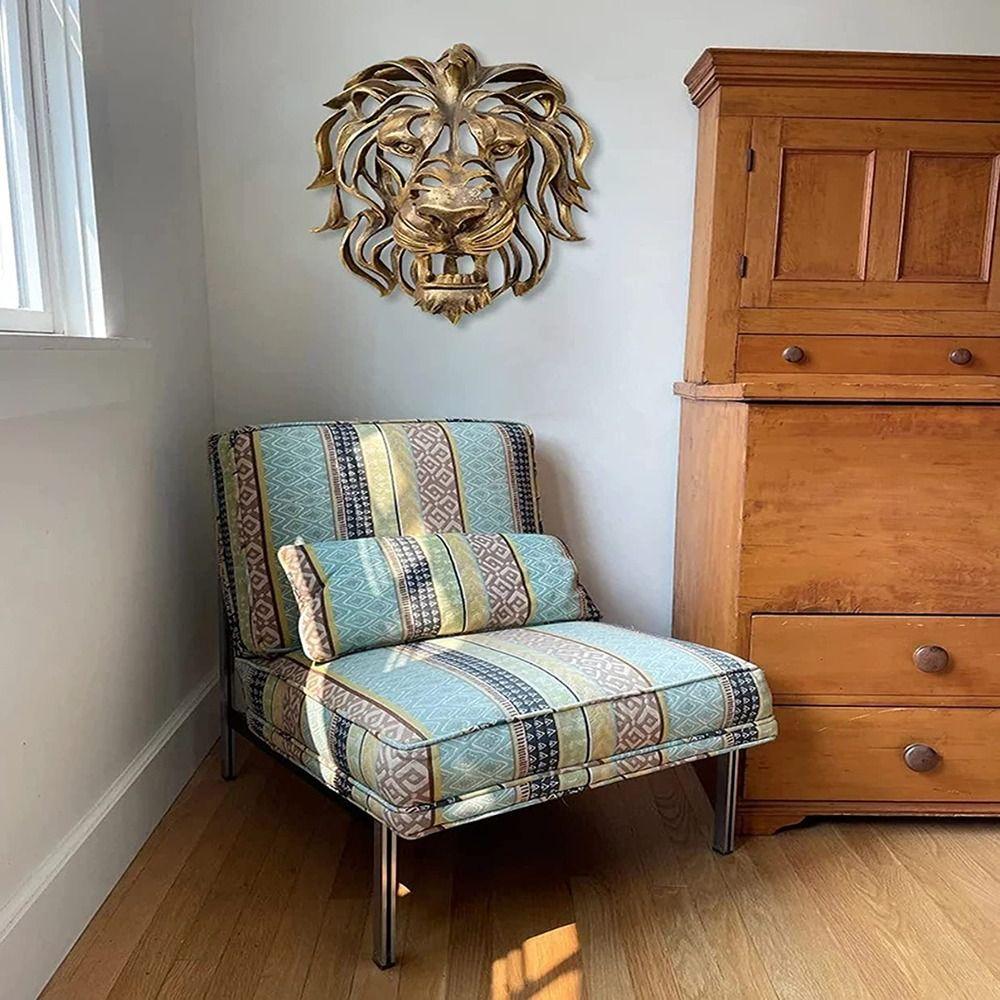 Ornament 3D Gold Lion Head Wall Mounted Art Lion Head Wall Art Wall Decor Lion Head Sculpture
Ornament 3D Gold Lion Head Wall Mounted Art Lion Head Wall Art Wall Decor Lion Head Sculpture