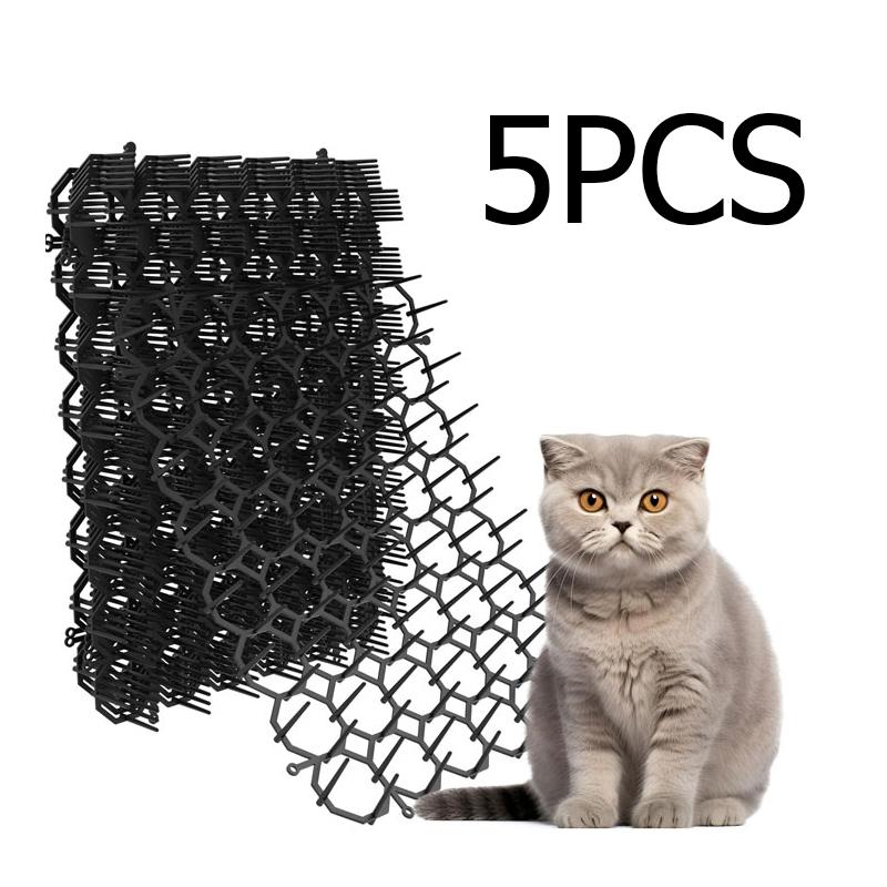 12 Pack Cat Deterrent Mat Scat Mat Spikes Plants Indoor Furniture Outdoor Garden Fence Pet Repellent Barrier Cats Repeller Dog
12 Pack Cat Deterrent Mat Scat Mat Spikes Plants Indoor Furniture Outdoor Garden Fence Pet Repellent Barrier Cats Repeller Dog