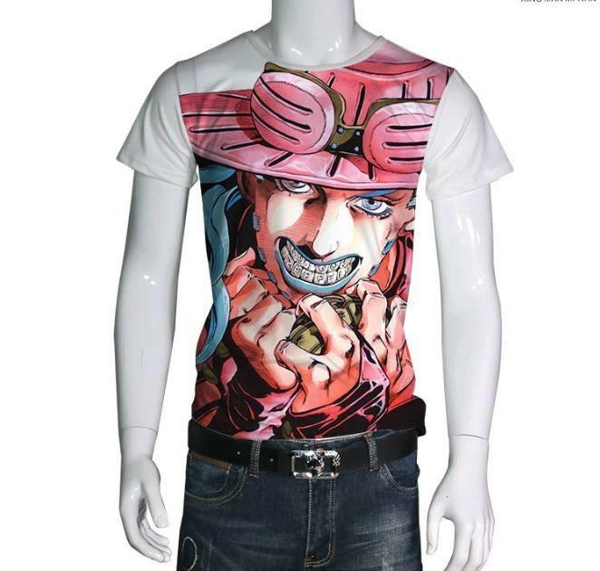 Jojo s Bizarre Adventure Cospaly Anime Manga T-Shirt Shirt Costumes Costumes M
Jojo s Bizarre Adventure Cospaly Anime Manga T-Shirt Shirt Costumes Costumes M