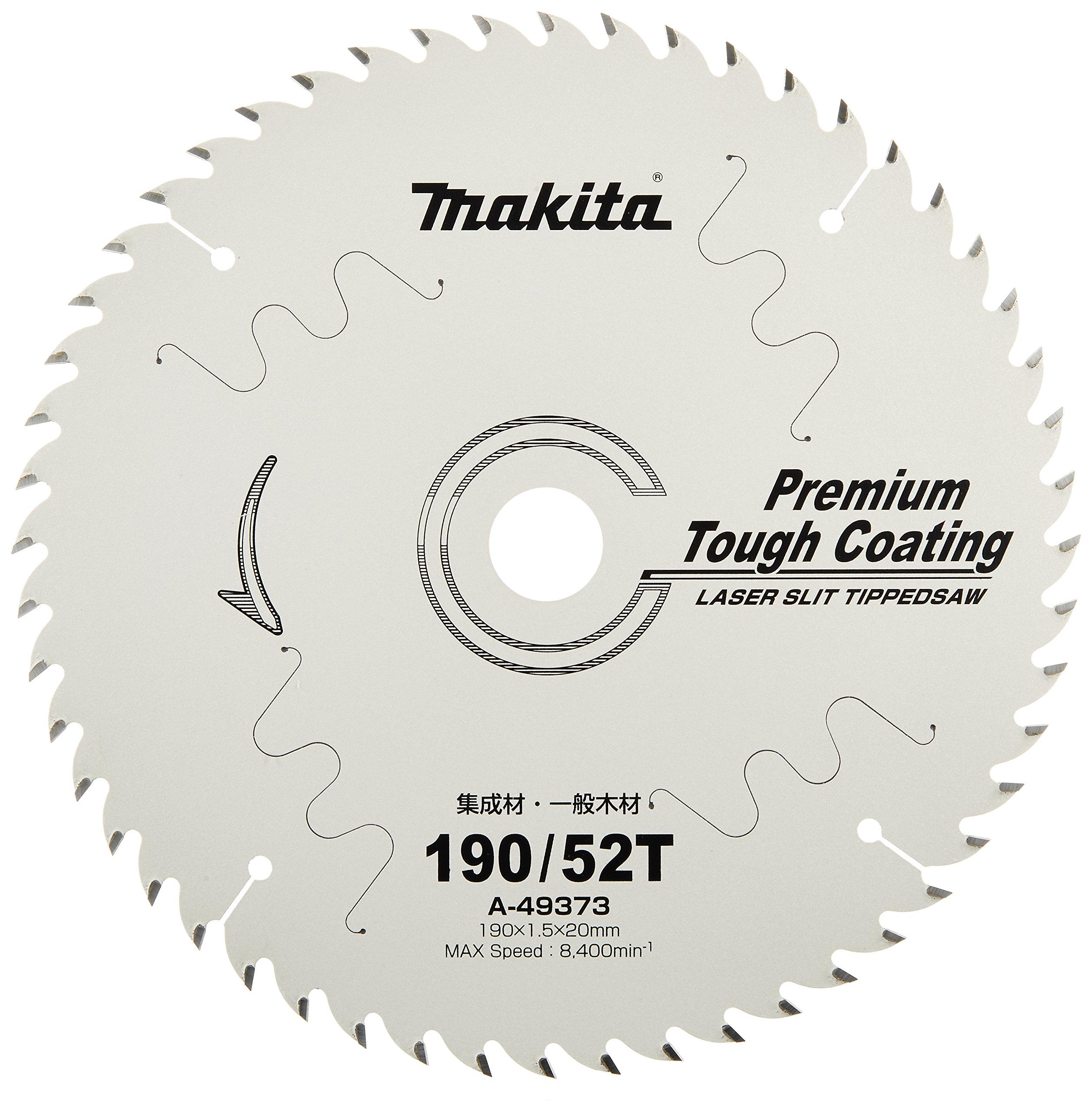 Makita Chip Saw Premium Tough Coating Outer Diameter 190mm Number of Blades 52 A-49373
Makita Chip Saw Premium Tough Coating Outer Diameter 190mm Number of Blades 52 A-49373