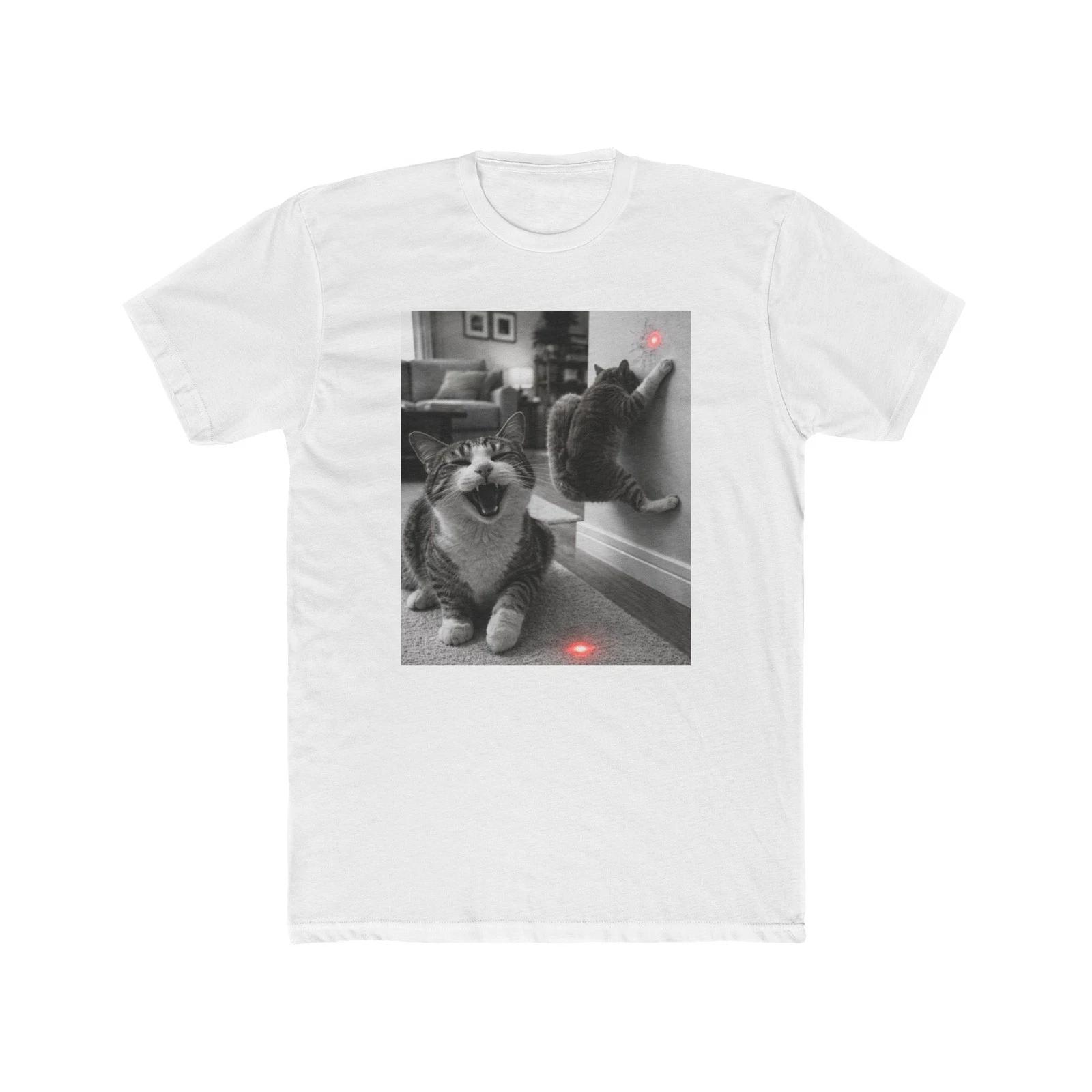 Cats Chasing Laser Tee | Funny Cat Photo T-shirt 4XL
Cats Chasing Laser Tee | Funny Cat Photo T-shirt 4XL