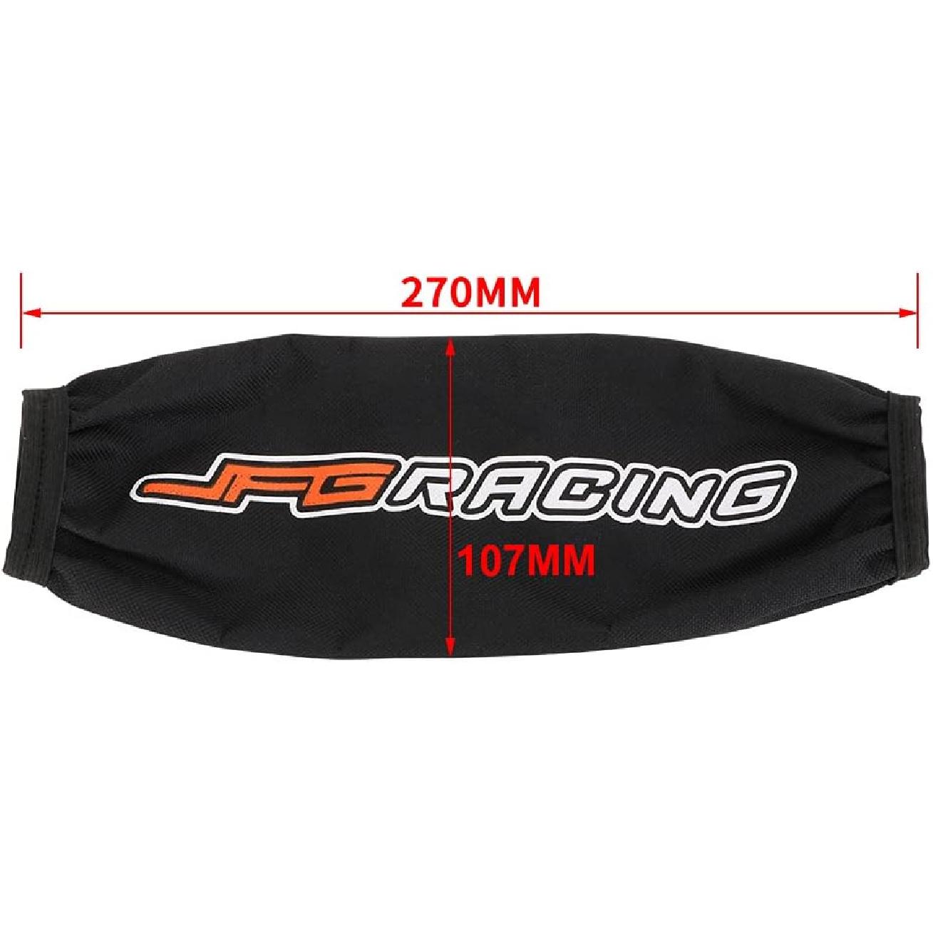 JFG RACING Motorcycle Rear Fork Cover Shock Absorber Cover Guard Protector - Universal For Dirt Pit Bike ATV CRF KLX EXC YZF - (2) - 280MM
JFG RACING Motorcycle Rear Fork Cover Shock Absorber Cover Guard Protector - Universal For Dirt Pit Bike ATV CRF KLX EXC YZF - (2) - 280MM