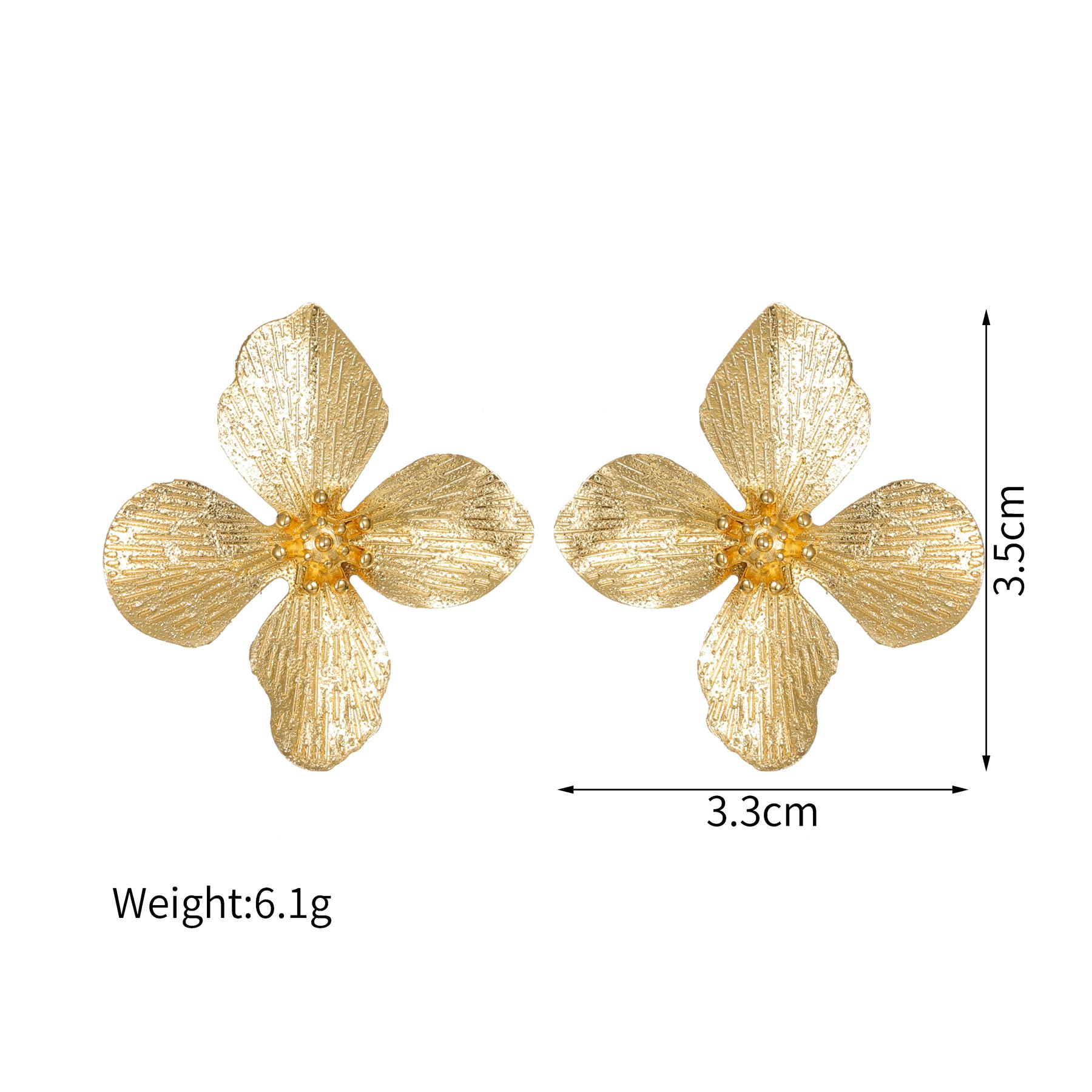Atoztide Romantic Flower Ring Earring Jewelry Set for Women Stainless Steel Statement Design Texture Flower Set Christmas Gift
Atoztide Romantic Flower Ring Earring Jewelry Set for Women Stainless Steel Statement Design Texture Flower Set Christmas Gift