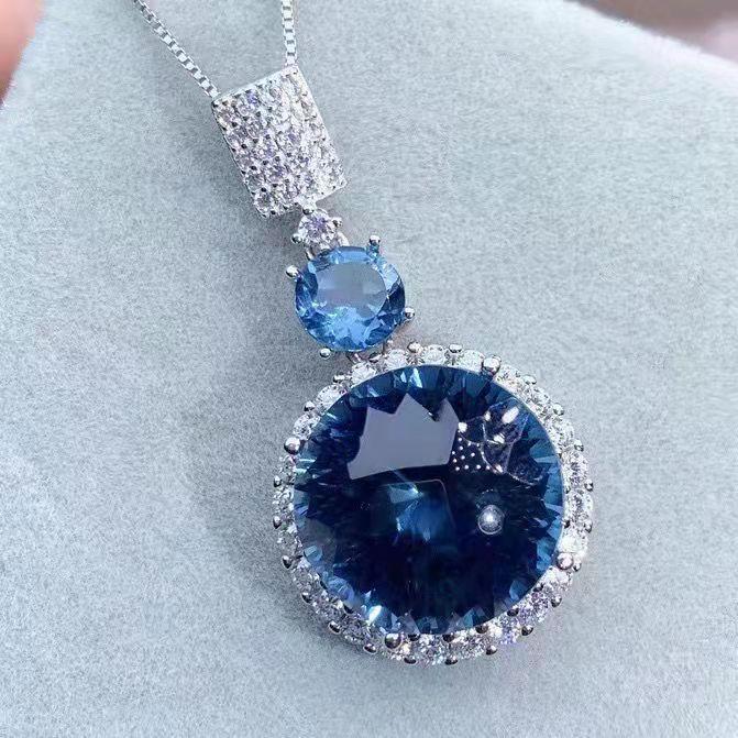11 Carat London Blue Pendant London Blue Full Body Seiko Inlaid Jewelry Fashion Exquisite 2026 45CM синий
11 Carat London Blue Pendant London Blue Full Body Seiko Inlaid Jewelry Fashion Exquisite 2026 45CM синий