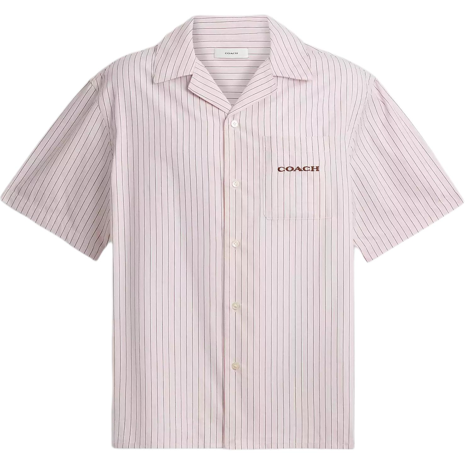 Coach Ss25 Рубашка в полоску Кэмп на пуговицах с коротким рукавом Мужские рубашки CY558-PIN M
Coach Ss25 Рубашка в полоску Кэмп на пуговицах с коротким рукавом Мужские рубашки CY558-PIN M