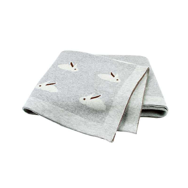European and American Baby Cotton Rabbit Knit Blanket - Warm, Windproof Swaddle for Autumn and Winter 80x100 cm
European and American Baby Cotton Rabbit Knit Blanket - Warm, Windproof Swaddle for Autumn and Winter 80x100 cm