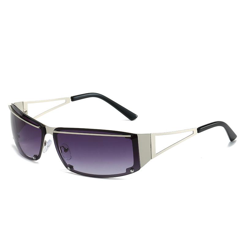 Y2k Punk Sunglasses Women Futuristic Rimless Gradient Sun Glasses UV400 Ladies Men Fashion Small Wrap Around Eyewear Shades As shown серебряный серый
Y2k Punk Sunglasses Women Futuristic Rimless Gradient Sun Glasses UV400 Ladies Men Fashion Small Wrap Around Eyewear Shades As shown серебряный серый