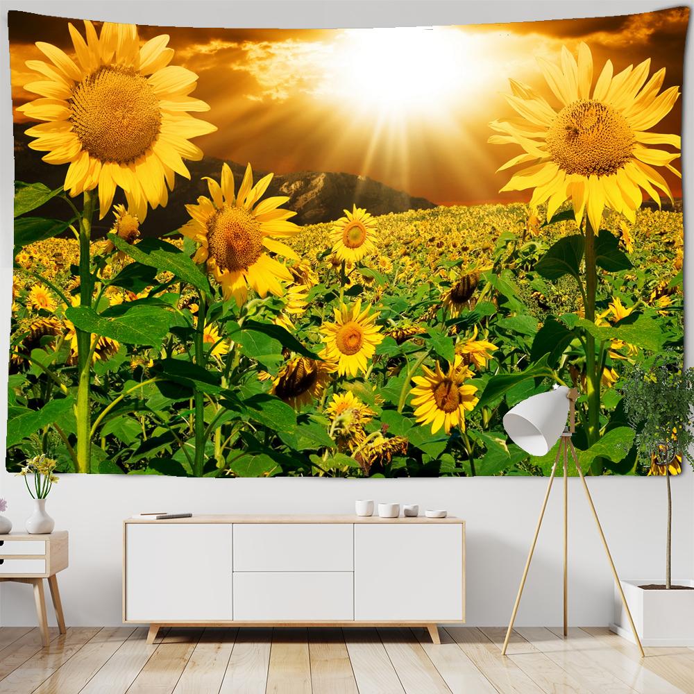 Соняшник Квітка Гобелен Настінний Підвісний Тканина 3D Друк Пляжний Рушник Квітковий пейзаж Настінний Килим Килимок для йоги Домашній Декор Гобелени W150xH150cm
Соняшник Квітка Гобелен Настінний Підвісний Тканина 3D Друк Пляжний Рушник Квітковий пейзаж Настінний Килим Килимок для йоги Домашній Декор Гобелени W150xH150cm