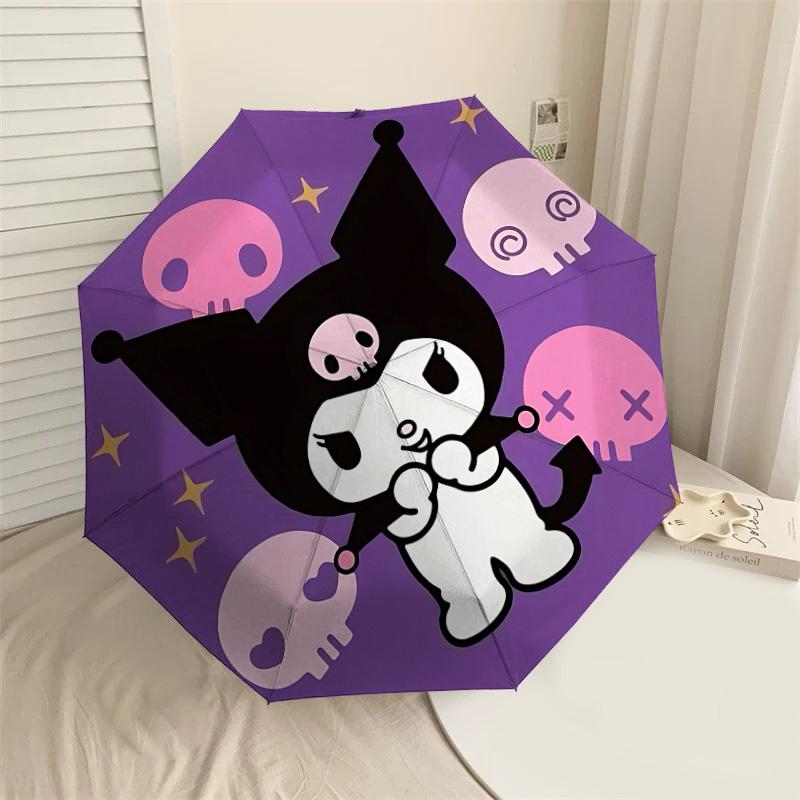 1PC Kuromi Skulls Umbrella-8-Rib Reinforced, Automatic Open, Lightweight & Durable, Cute Fashion Accessory for Outdoor-P2704
1PC Kuromi Skulls Umbrella-8-Rib Reinforced, Automatic Open, Lightweight & Durable, Cute Fashion Accessory for Outdoor-P2704