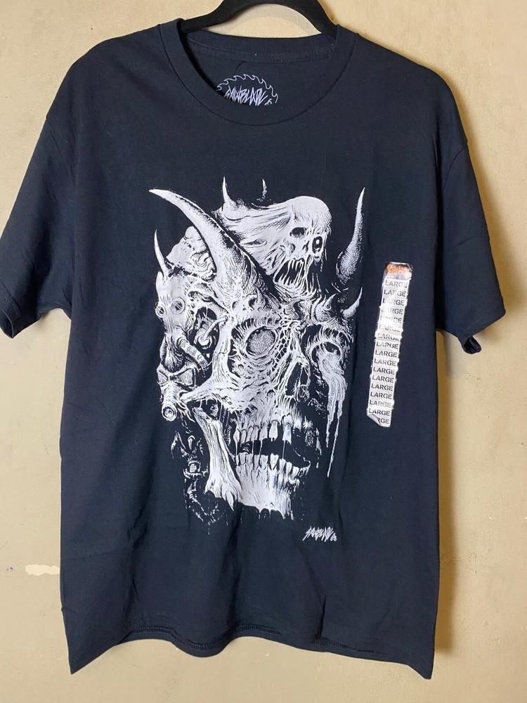 SAWBLADE 666 GHOST in Skull s Head Black Graphic Streetwear Tee-NWT Unisex T-Shirt XXXL
SAWBLADE 666 GHOST in Skull s Head Black Graphic Streetwear Tee-NWT Unisex T-Shirt XXXL