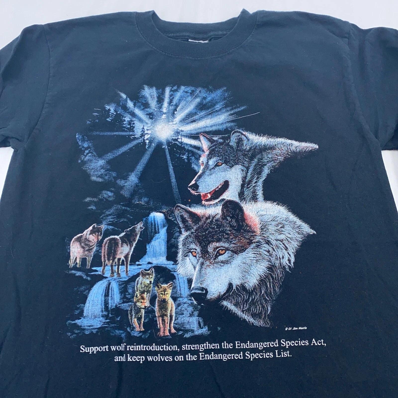 vintage 90s WOLF ON THE ENDANGED SPECIES LIST T-Shirt M nature animals zoo M
vintage 90s WOLF ON THE ENDANGED SPECIES LIST T-Shirt M nature animals zoo M