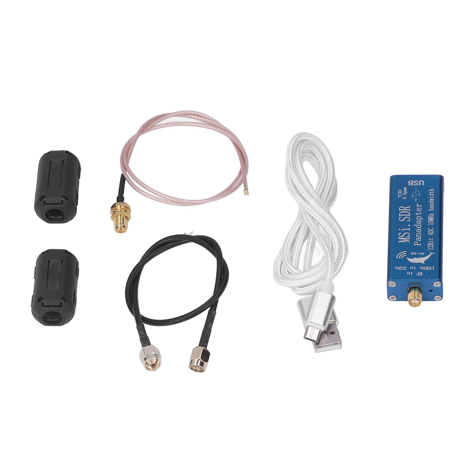 MSI SDR Receiver 10kHz‑2GHz 12 Bit ADC Chip Software Defined Radio Module Board Accessory
MSI SDR Receiver 10kHz‑2GHz 12 Bit ADC Chip Software Defined Radio Module Board Accessory