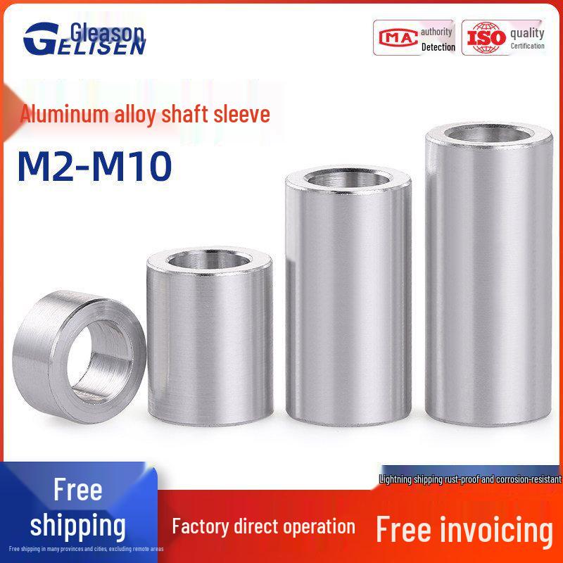 GLS Aluminum Alloy M6/M8 Spacer Sleeve & Thickened Flat Washer 5.2*10*2 (x5)
GLS Aluminum Alloy M6/M8 Spacer Sleeve & Thickened Flat Washer 5.2*10*2 (x5)