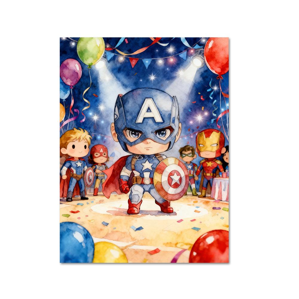 Cartoon Original Marvel Wall Art Posters SpiderMan Iron Man Avengers Superhero Kid Room Decor Cartoon Canvas Painting 21X30CMNo Framed
Cartoon Original Marvel Wall Art Posters SpiderMan Iron Man Avengers Superhero Kid Room Decor Cartoon Canvas Painting 21X30CMNo Framed