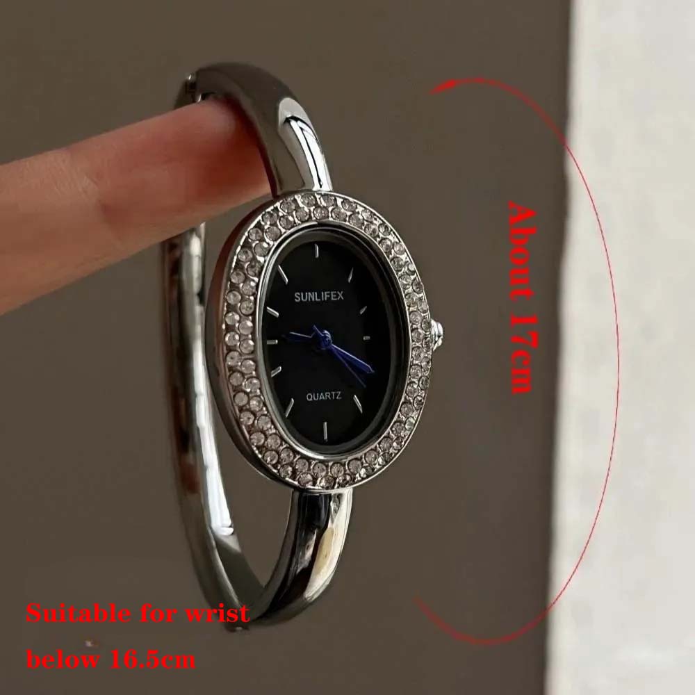 Дропшиппинг Часы Известного Бренда Женские Инкрустированные Бриллиантами Овальный Циферблат Кварцевые Часы Роскошные Подарки Браслет Наручные Часы Reloj Mujer
Дропшиппинг Часы Известного Бренда Женские Инкрустированные Бриллиантами Овальный Циферблат Кварцевые Часы Роскошные Подарки Браслет Наручные Часы Reloj Mujer