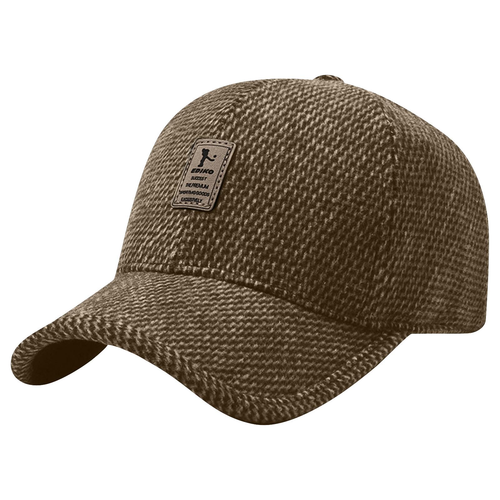 Мужская осенне-зимняя кепка с ушками, шерстяная кепка, ветрозащитная и морозостойкая, толстая, теплая, для улицы, для людей среднего и пожилого возраста, бейсболка One Size коричневый
Мужская осенне-зимняя кепка с ушками, шерстяная кепка, ветрозащитная и морозостойкая, толстая, теплая, для улицы, для людей среднего и пожилого возраста, бейсболка One Size коричневый