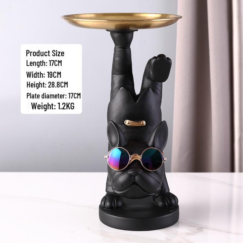 French Bulldog Key Tray: Luxury Home Decoration for Entryways
French Bulldog Key Tray: Luxury Home Decoration for Entryways