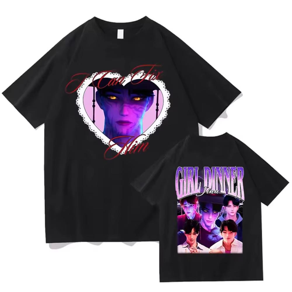 2025 SAJA BOYS Jinu I Can Fix Him Kpop Demon Hunter T-shirt Summer Cotton Short Sleeve Mens Dinner Women TShirts Graphic Clothes M
2025 SAJA BOYS Jinu I Can Fix Him Kpop Demon Hunter T-shirt Summer Cotton Short Sleeve Mens Dinner Women TShirts Graphic Clothes M