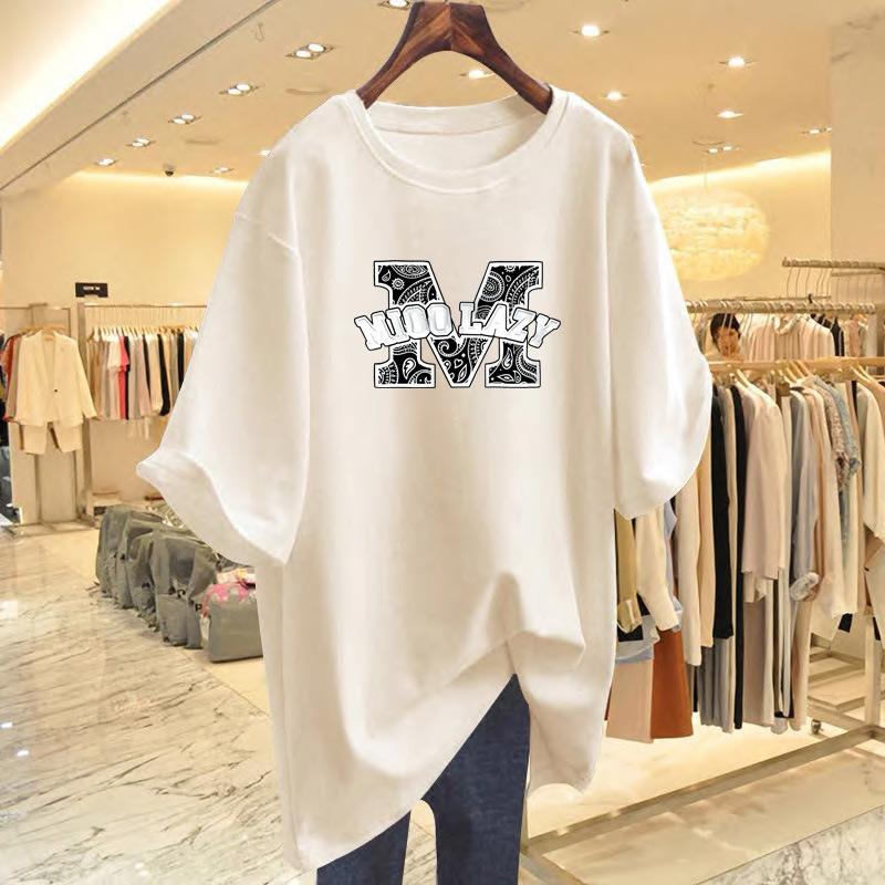 Hong Kong style retro pure cotton top, letter large version printing short-sleeved heavy T-shirt short-sleeved T-shirt women s summer loose and lazy S
Hong Kong style retro pure cotton top, letter large version printing short-sleeved heavy T-shirt short-sleeved T-shirt women s summer loose and lazy S