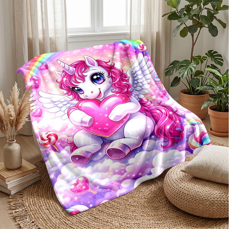 Cute Unicorn Sweet Pattern blanket Personalized Name Flannel Blanket Soft Cozy Plush Throw for Sofa Bed Lightweight Home Decor 75x90cm
Cute Unicorn Sweet Pattern blanket Personalized Name Flannel Blanket Soft Cozy Plush Throw for Sofa Bed Lightweight Home Decor 75x90cm