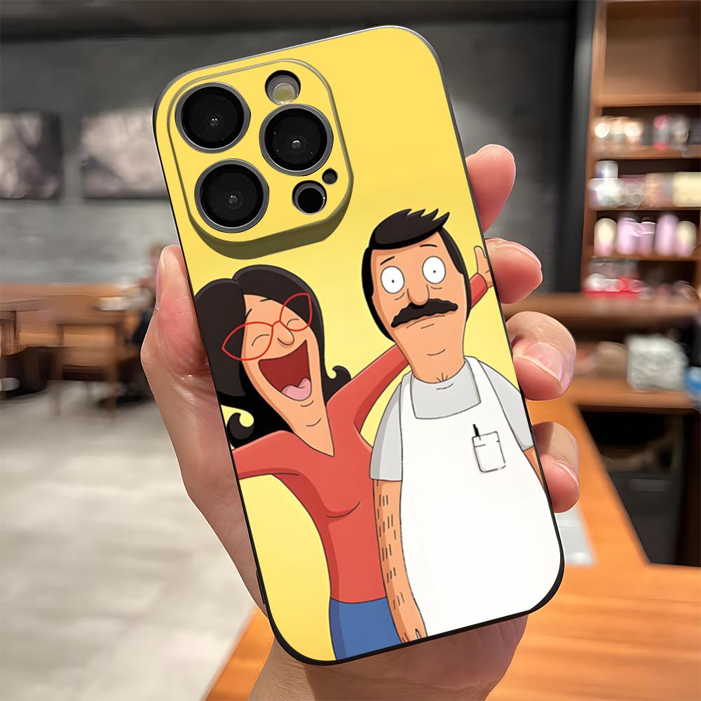 B-Bobs B-Burgers Cartoon Phone Case For IPhone 17 Pro Max 15 Pro 16 14 Plus 12 13 Mini 11 Pro Shockproof Soft Cover iPhone15 Pro
B-Bobs B-Burgers Cartoon Phone Case For IPhone 17 Pro Max 15 Pro 16 14 Plus 12 13 Mini 11 Pro Shockproof Soft Cover iPhone15 Pro