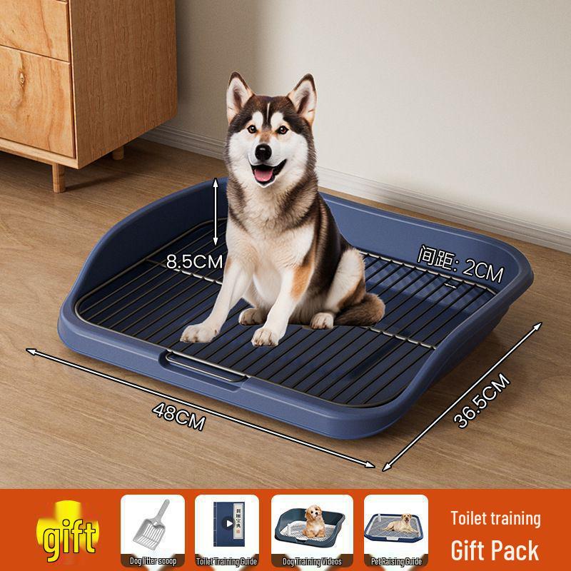 Automatic Pet Dog Toilet with Anti-Step Tray for Easy Cleaning - Medium to Large Sizes Basic Set (Shovel Included)
Automatic Pet Dog Toilet with Anti-Step Tray for Easy Cleaning - Medium to Large Sizes Basic Set (Shovel Included)