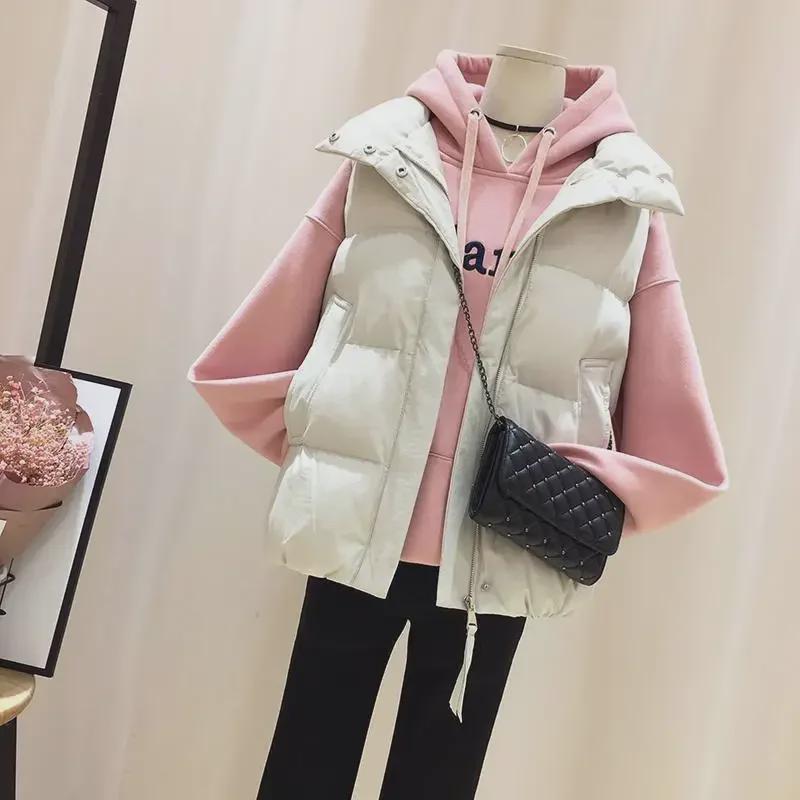 2023 Autumn/Winter Korean Style Women s Short Sleeveless Down Vest – Versatile and Fashionable. XL (115-130 jin) чёрный
2023 Autumn/Winter Korean Style Women s Short Sleeveless Down Vest – Versatile and Fashionable. XL (115-130 jin) чёрный