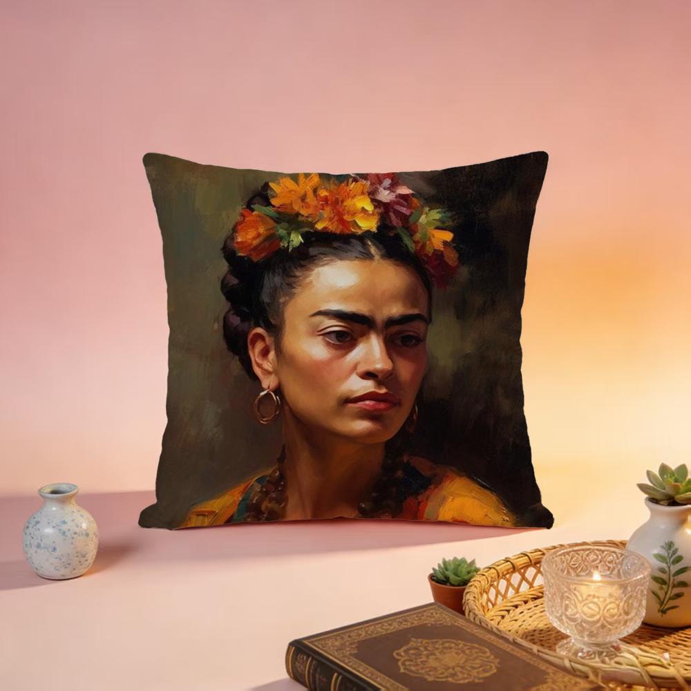Trending FFrida Kahloed Cushion Cover Premium SkinFriendly Pillow Case MultiPurpose for Home Office Travel 30X30cm
Trending FFrida Kahloed Cushion Cover Premium SkinFriendly Pillow Case MultiPurpose for Home Office Travel 30X30cm