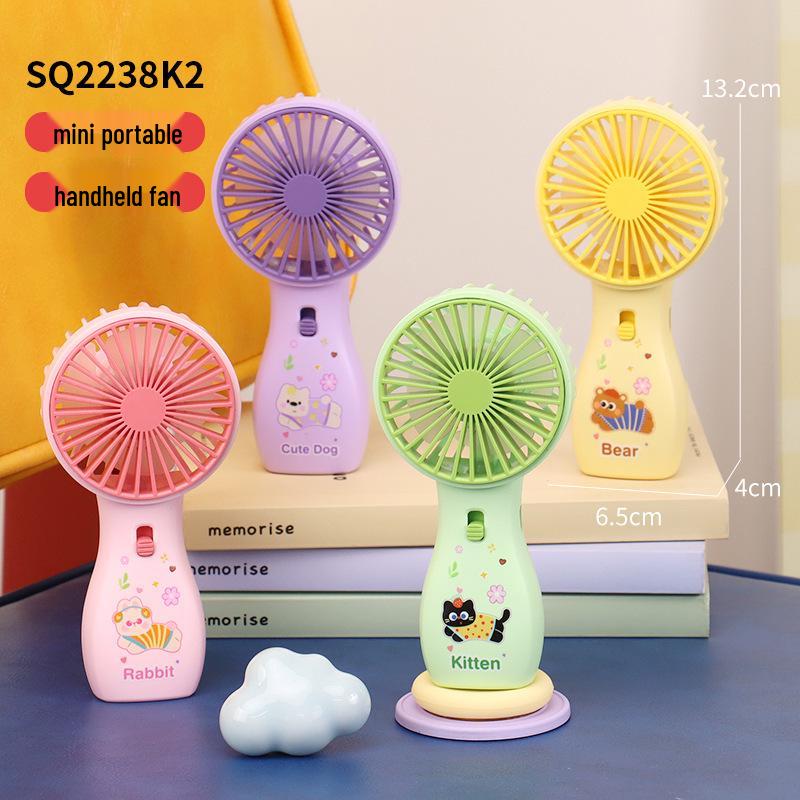 Cute Cartoon USB Rechargeable Mini Handheld Fan with Strong Wind Wholesale/Export/Cross-border
Cute Cartoon USB Rechargeable Mini Handheld Fan with Strong Wind Wholesale/Export/Cross-border