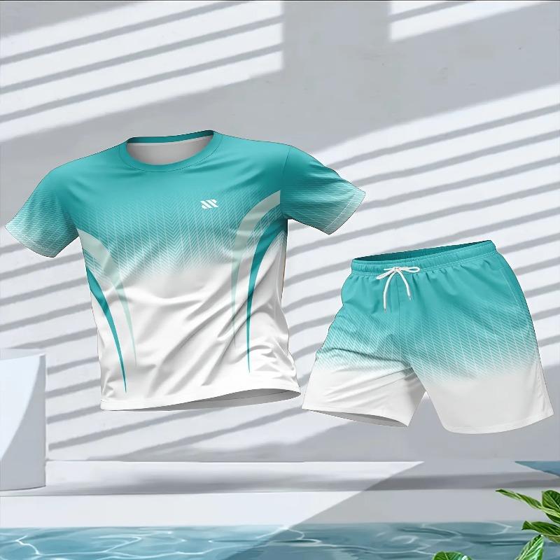 Plus size men s casual sports suit printed breathable and comfortable summer outdoor sports short-sleeved two-piece set 6XL
Plus size men s casual sports suit printed breathable and comfortable summer outdoor sports short-sleeved two-piece set 6XL
