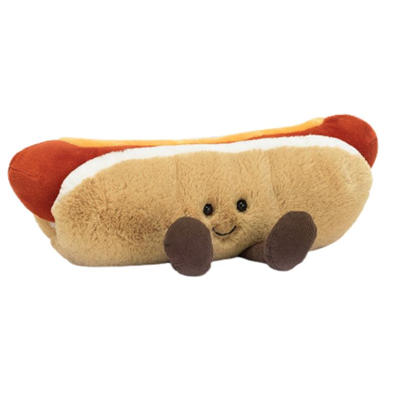 JELLYCAT Fun Food Series Fun Hot Dog Gourmet Doll Plush Doll 11cm Tall Box Not Included
JELLYCAT Fun Food Series Fun Hot Dog Gourmet Doll Plush Doll 11cm Tall Box Not Included