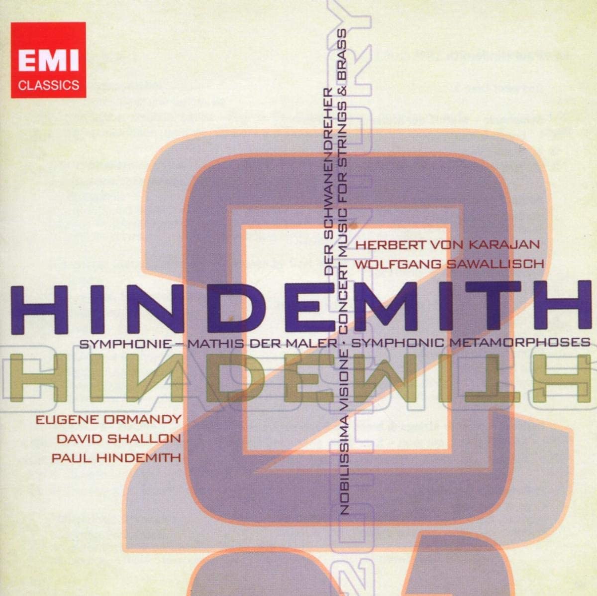 CD PAUL HINDEMITH, HERBERT VON KARAJAN - Hindemith 5099920686321 Non Japan Classical Used
CD PAUL HINDEMITH, HERBERT VON KARAJAN - Hindemith 5099920686321 Non Japan Classical Used