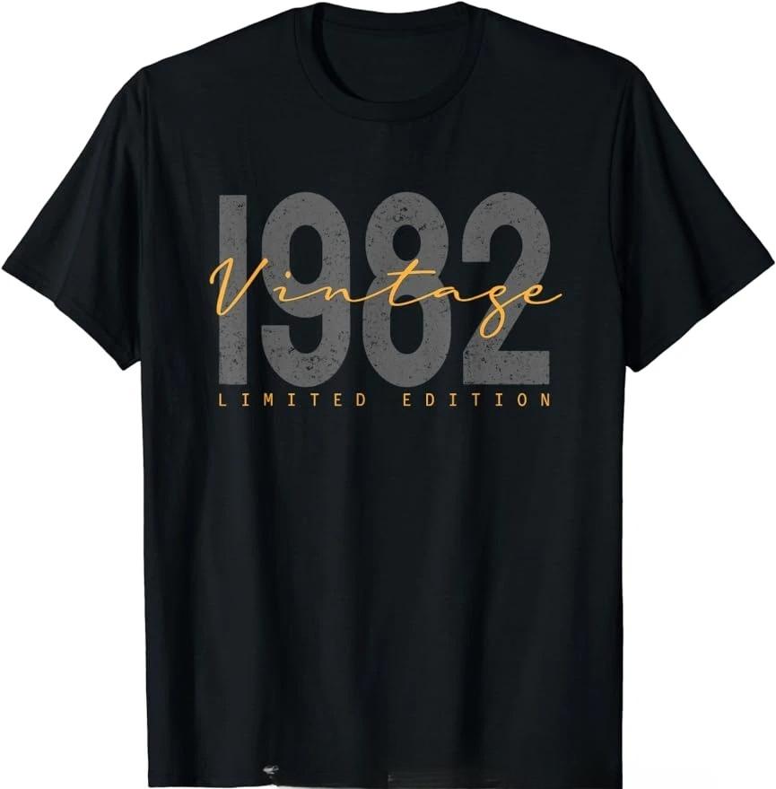 Vintage Born 1982 Retro Birthday Gifts T-Shirt Birthday Gifts O-Neck Unisex Tshirt Men s Clothing Fitness Tshirt Tees - Men s... 5XL різнокольоровий
Vintage Born 1982 Retro Birthday Gifts T-Shirt Birthday Gifts O-Neck Unisex Tshirt Men s Clothing Fitness Tshirt Tees - Men s... 5XL різнокольоровий