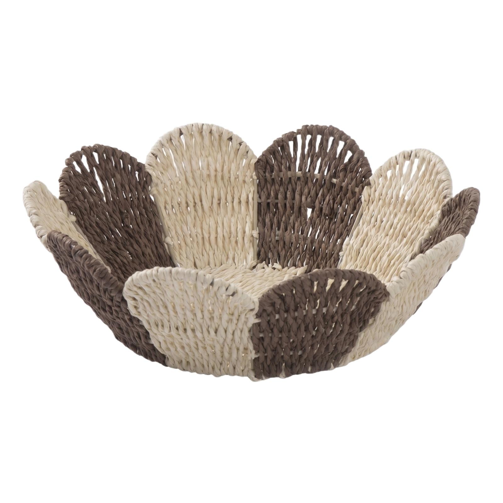 Handwoven Storage Basket Flower Shape Decorative Organizer Container for Household Use Multi-Purpose Wicker Tray for Small Items One Size коричневый
Handwoven Storage Basket Flower Shape Decorative Organizer Container for Household Use Multi-Purpose Wicker Tray for Small Items One Size коричневый