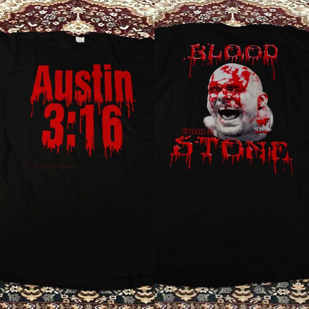 Fashion Retro Exaggerated Expression Cotton Top Steve Austin1998 3 - 16 Blood From A Stone T Shirt Loose Sport Streetwear Unisex 4XL
Fashion Retro Exaggerated Expression Cotton Top Steve Austin1998 3 - 16 Blood From A Stone T Shirt Loose Sport Streetwear Unisex 4XL