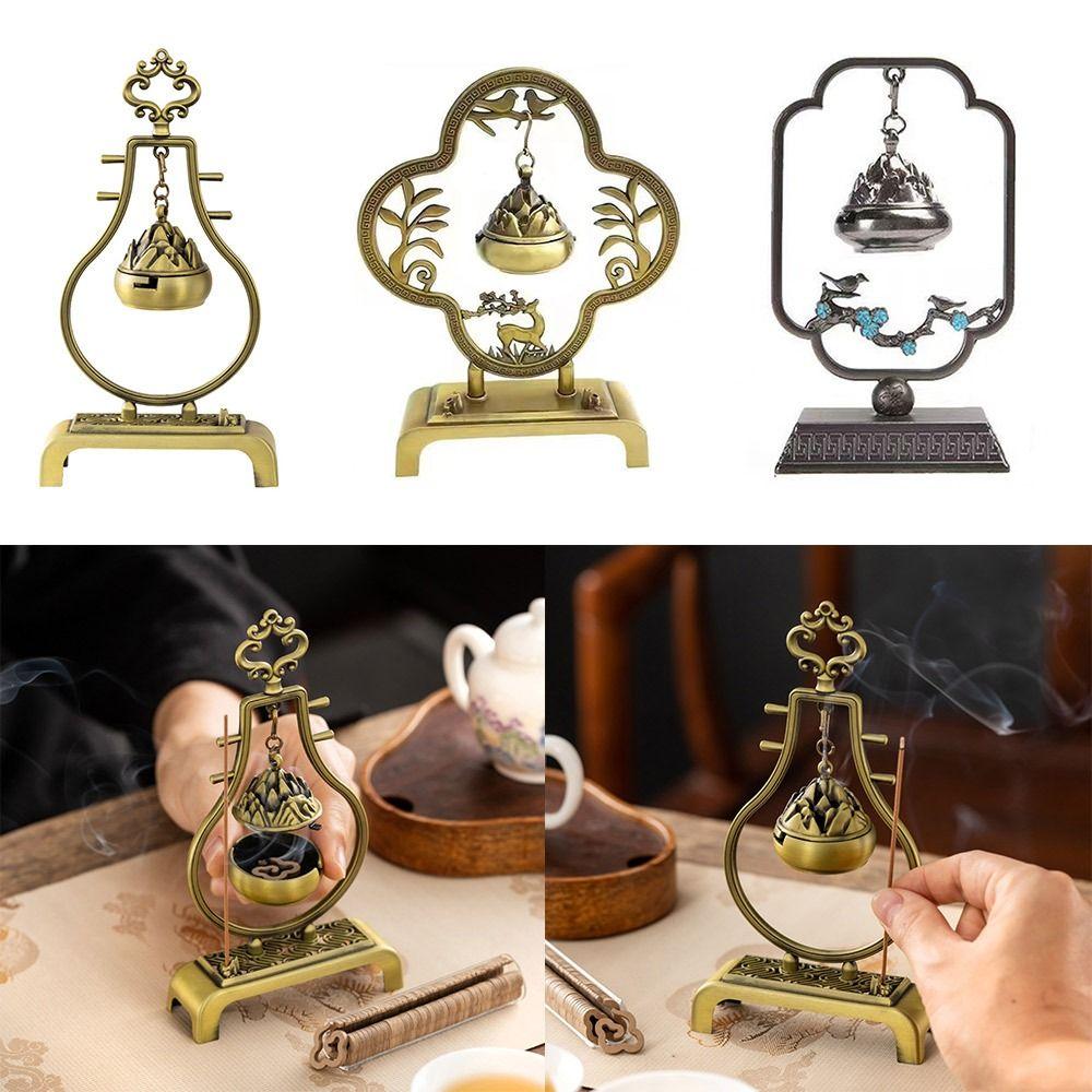 Chinese Style Incense Holder Zinc Alloy Incense Burning Creative Indoor Aromatherapy Tea Ceremony 1
Chinese Style Incense Holder Zinc Alloy Incense Burning Creative Indoor Aromatherapy Tea Ceremony 1