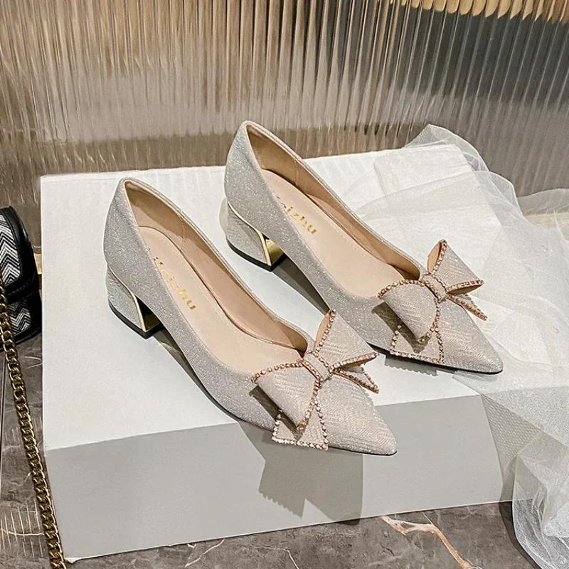 Women s Single Shoes with Heels Bow Pointed Toe Square Heel Women s Shoes Dress Spring Autumn Shallow Mouth Zapatillas De Mujer 41 абрикосовий
Women s Single Shoes with Heels Bow Pointed Toe Square Heel Women s Shoes Dress Spring Autumn Shallow Mouth Zapatillas De Mujer 41 абрикосовий