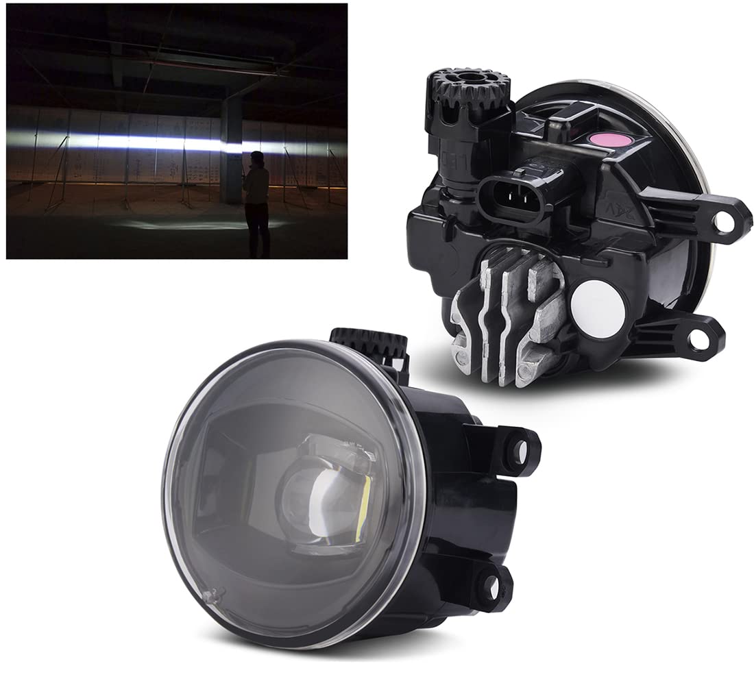 SIEMID LED Fog Lights for Toyota 4Runner, Tacoma, Tundra, RAV4, CHR, Highlander, Venza, Sienna, Scion xA
SIEMID LED Fog Lights for Toyota 4Runner, Tacoma, Tundra, RAV4, CHR, Highlander, Venza, Sienna, Scion xA