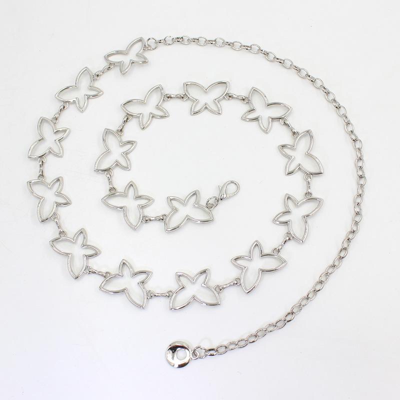 Поясная цепочка женская полая бабочка декоративная платье рубашка пояс крючок регулировка поясная цепочка серебряный
Поясная цепочка женская полая бабочка декоративная платье рубашка пояс крючок регулировка поясная цепочка серебряный