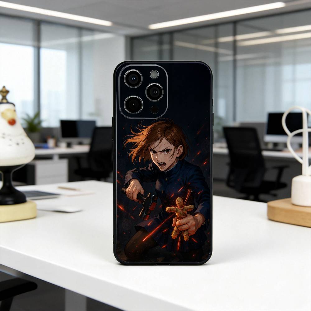 Jujut-su N-Nobara Kugisaki-NK K-Kaisen Phone Case For iPhone 17, 16,15,14,13,12,11 Plus,Pro Max, Others Soft Black Cover iPhone17promax
Jujut-su N-Nobara Kugisaki-NK K-Kaisen Phone Case For iPhone 17, 16,15,14,13,12,11 Plus,Pro Max, Others Soft Black Cover iPhone17promax