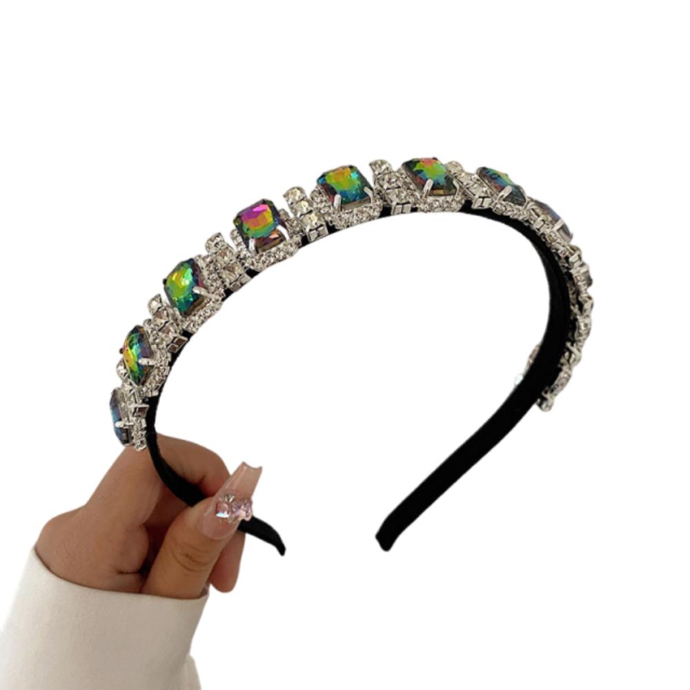 Multicolor Gem Full Rhinestone Headbands Shiny Square Rhinestone Baroque Tiara Gorgeous Luxury Gem Headband Women Wedding
Multicolor Gem Full Rhinestone Headbands Shiny Square Rhinestone Baroque Tiara Gorgeous Luxury Gem Headband Women Wedding