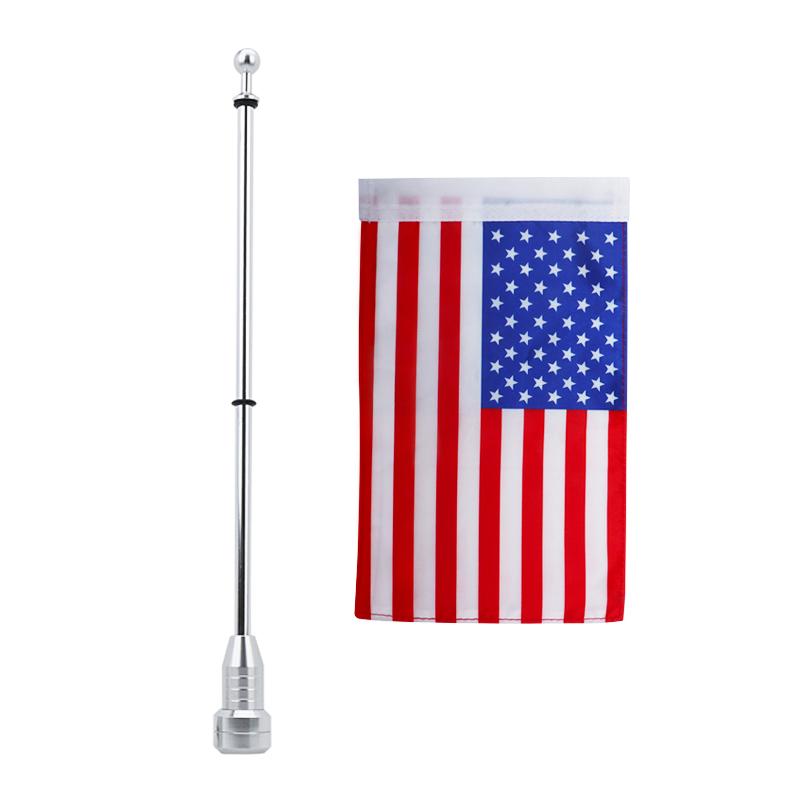 Motorcycle Flag Pole Rear Side Mount With American Vertical Flag Motocross Accessories Fit For Honda Goldwing GL1800 2001-2011
Motorcycle Flag Pole Rear Side Mount With American Vertical Flag Motocross Accessories Fit For Honda Goldwing GL1800 2001-2011