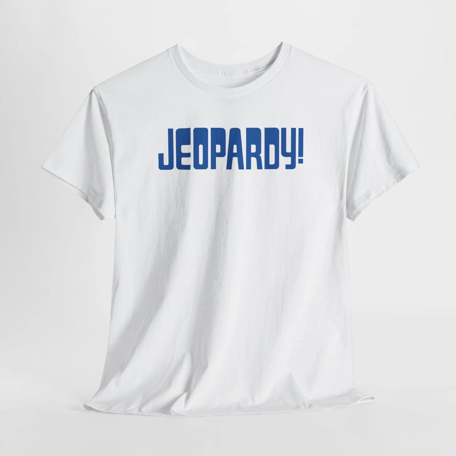 What is Jeopardy! Unisex Gildan Heavy Cotton Tee - Perfect for Trivia Game Night L
What is Jeopardy! Unisex Gildan Heavy Cotton Tee - Perfect for Trivia Game Night L