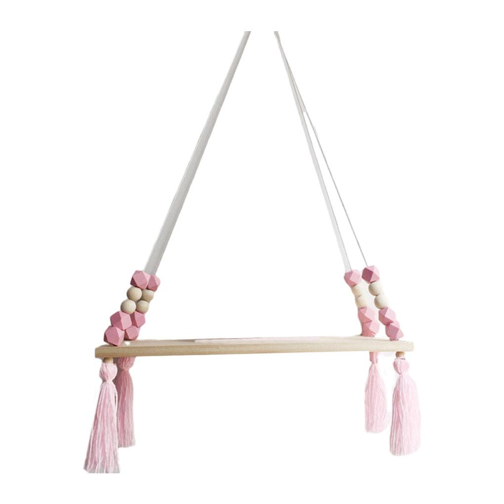Wood Wall Hanging Shelves With Bead Tassel Elegant Decoration For Home Decorative Wall Shelf розовый
Wood Wall Hanging Shelves With Bead Tassel Elegant Decoration For Home Decorative Wall Shelf розовый