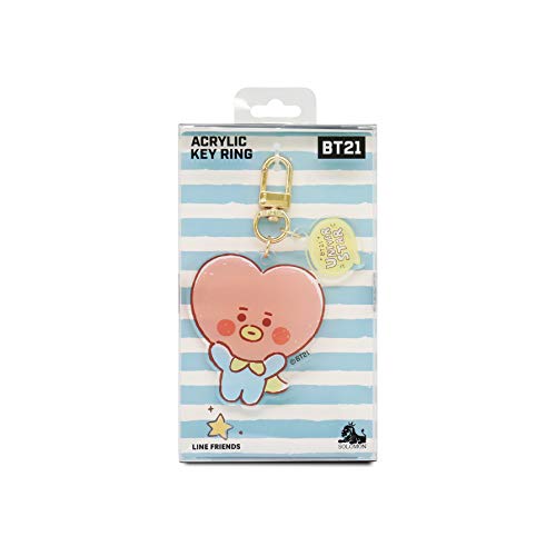 Акриловый брелок для ключей Solomon Shoji BT21 BT21-ATG (TATA) 
Акриловый брелок для ключей Solomon Shoji BT21 BT21-ATG (TATA)