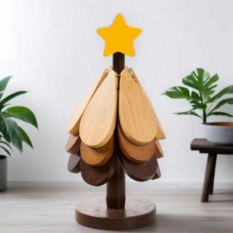 Tree Shape Heat Resistant Coaster Trivet for Tea Pot Pan Christmas Themed Home Dining Table Decor Insulation Mat S
Tree Shape Heat Resistant Coaster Trivet for Tea Pot Pan Christmas Themed Home Dining Table Decor Insulation Mat S