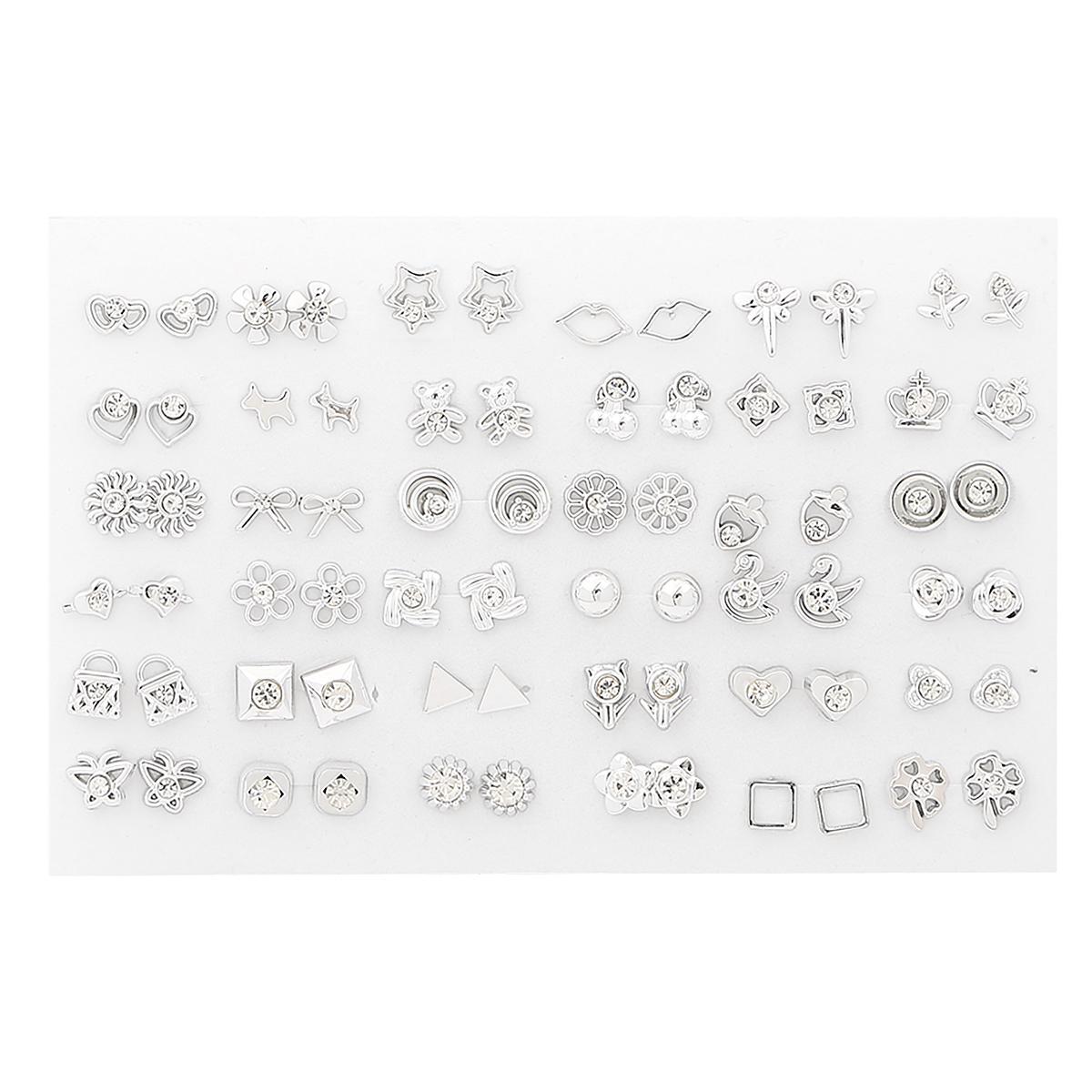 36 пар сережек-гвоздиков из пластика в смешанном стиле со стразами, цветами, геометрическими фигурками и животными для женщин и девочек, ювелирные аксессуары
36 пар сережек-гвоздиков из пластика в смешанном стиле со стразами, цветами, геометрическими фигурками и животными для женщин и девочек, ювелирные аксессуары