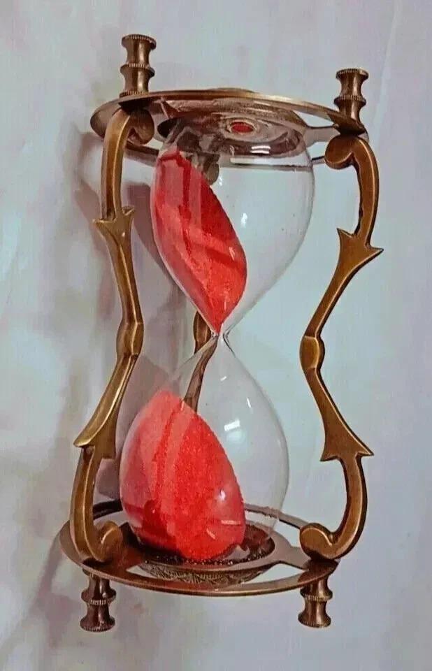 Brass Nautical Maritime Hour Glass Vintage Sand Timer Hourglass красный
Brass Nautical Maritime Hour Glass Vintage Sand Timer Hourglass красный