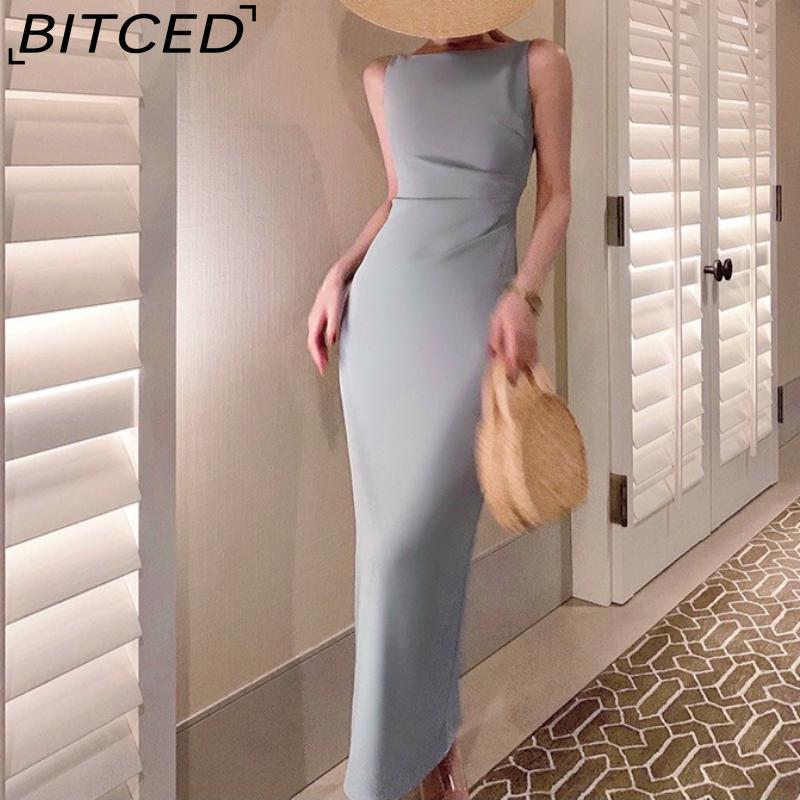 BITCED Summer Vintage Dress Off-the-Shoulder Sleeveless Maxi Dress Fitted Waist Slimming Skirt XL світло-синій колір
BITCED Summer Vintage Dress Off-the-Shoulder Sleeveless Maxi Dress Fitted Waist Slimming Skirt XL світло-синій колір